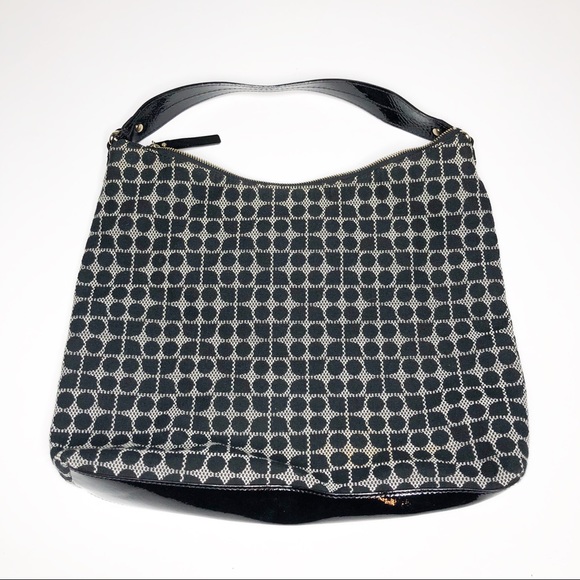 Final Price DropKate Spade Classic Noel Joisan Black/Cream Shoulder Bag like new - Picture 5 of 8